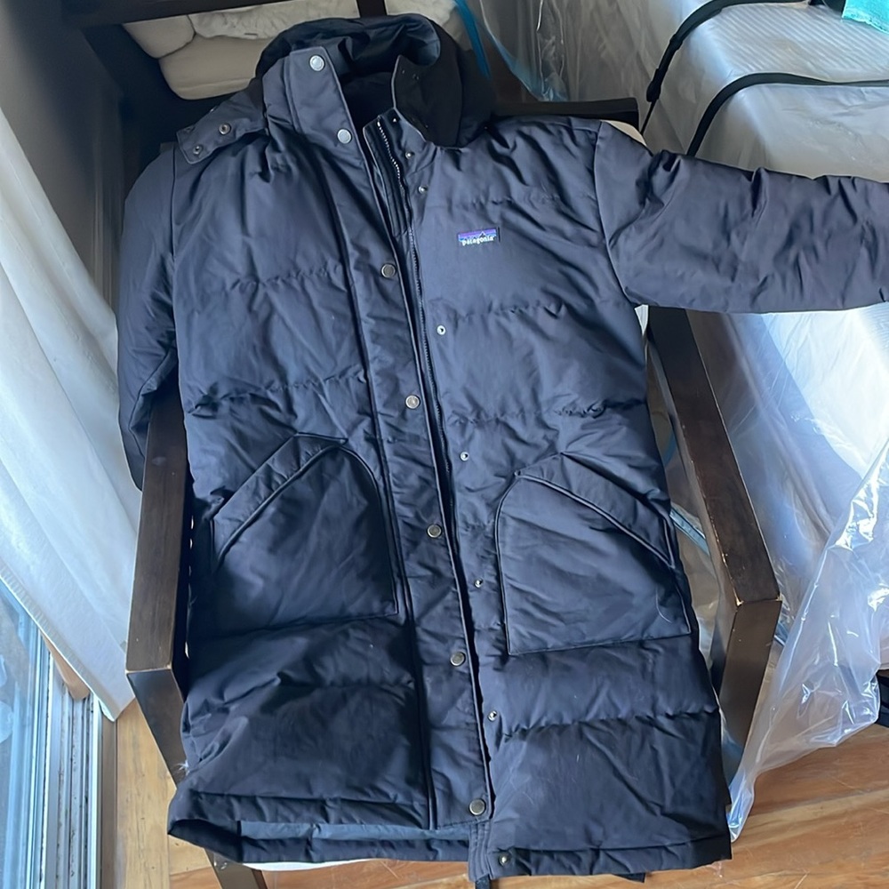 Patagonia women’s downdrift parka Medium - Picture 6 of 9